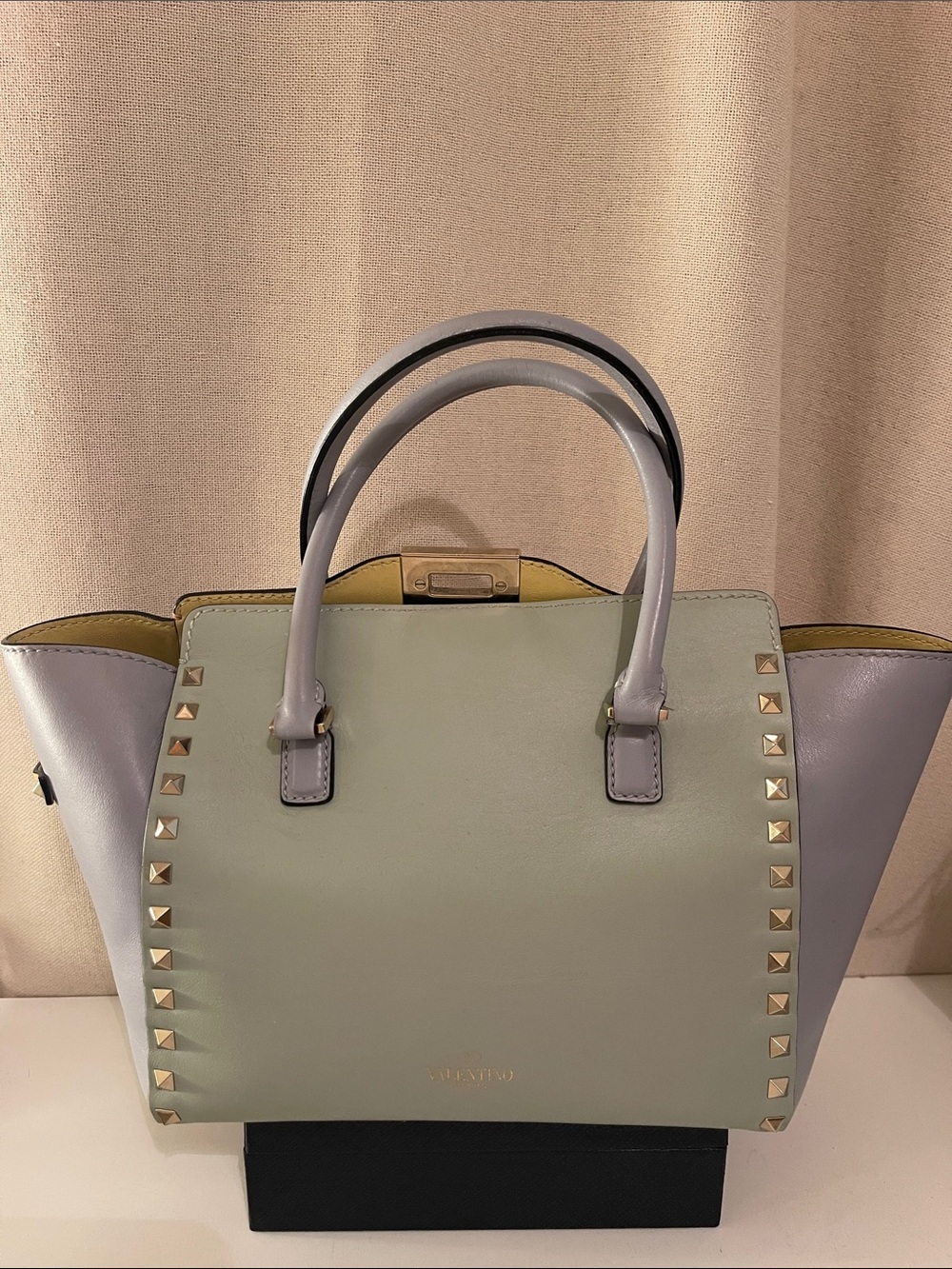 Valentino tricolor Rockstud small bag - Picture 5 of 14